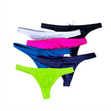 Summer Mens Thong Swimming Briefs Sexy Low Waist Male G String Bathing Suits